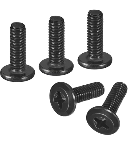 uxcell M4 x 20mm Carbon Steel Phillips Pan Head Machine Screws